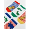 LCW Kids Karışık Desenli Erkek Çocuk Patik Çorap 5li