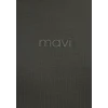 Mavi 0613102-71553 Mavi Logo Haki Basic İnterlok Tişört