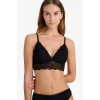Defacto D7843AXBK27 Siyah Dantelli Kaplı Pedli Bralet