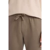 Defacto C6022AXBN571 Kahve Düz Paça Pantolon