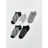 LCW Kids Karışık Erkek Çocuk Patik Çorap 5li