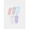 LCW Kids Pembe Kız Çocuk Patik Çorap 5li