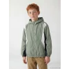 LCW Kids Haki Kapüşonlu Erkek Çocuk Mont