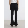 LCW Jeans Siyah Flare Kadın Jean Pantolon