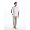 LCWAIKIKI Classic Bej Dar Kalıp Erkek Chino Pantolon