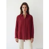 LCW Modest Kırmızı Çizgili Kadın Gömlek Tunik