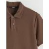 XSIDE Kahverengi Polo Yaka Erkek Tişört