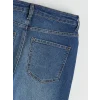 LCW Jeans İndigo Crop Flare Kadın Jean Pantolon