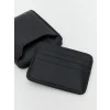 LCW ACCESSORIES Siyah Deri Görünümlü Erkek Cüzdan