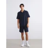 XSIDE Lacivert Standart Kalıp Erkek Şort