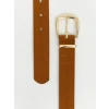 LCW ACCESSORIES Kahverengi Süet Görünümlü Kadın Kemer