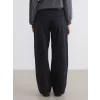 XSIDE Siyah Wideleg Kadın Jean Pantolon