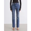 LCW Jeans İndigo Flare Kadın Jean Pantolon