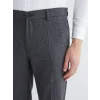 SOUTHBLUE Antrasit Standart Kalıp Ekose Erkek Pantolon
