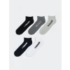 LCW ACCESSORIES Karışık Desenli Erkek Patik Çorap 5li