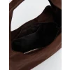 LCW ACCESSORIES Kahverengi Süet Görünümlü Kadın Omuz Çantası