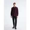 SOUTHBLUE Bordo Regular Fit Uzun Kollu Erkek Oduncu Gömlek