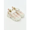 LCW STEPS Bej Bağcık ve Cırt Cırtlı Kız Çocuk Spor Ayakkabı