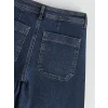 LCWAIKIKI Classic İndigo Wideleg Kadın Jean Pantolon