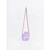 LCW ECO Lila Hayvan Figürlü Kız Çocuk Omuz Çantası