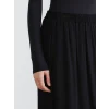 LCW Grace Siyah Beli Lastikli Belmando Kloş Etek