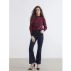 LCW Jeans İndigo Flare Kadın Jean Pantolon