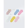 LCW Kids Karışık Kız Çocuk Patik Çorap 7li
