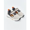 LCW STEPS Bej Bağcık ve Cırt Cırtlı Erkek Bebek Spor Ayakkabı