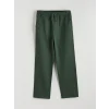 LCW Kids Yeşil Beli Lastikli Erkek Çocuk Pantolon