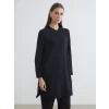 LCW Grace Siyah Hakim Yaka Kadın Gömlek Tunik