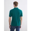 LCWAIKIKI Classic Yeşil Polo Yaka Kısa Kollu Pike Erkek Tişört