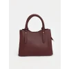 LCW ACCESSORIES Bordo Deri Görünümlü Kadın Omuz Çantası