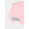 Defacto B7603A8PN1 Pembe 3D Simli Kumaş Cap Şapka Kız Çocuk