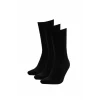 Defacto T9595AZBK23 Siyah Erkek Pamuklu 3lü Uzun Çorap