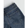 LCW Jeans İndigo Straight Fit Kadın Jean Pantolon