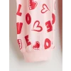 LCW Kids Ekru Bisiklet Yaka Kız Çocuk Pijama Takımı