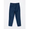 LCW Kids İndigo Paperbag Kız Çocuk Jean Pantolon