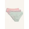 Defacto G8518A8PN190 Pembe %100 Pamuklu Unıcorn Baskılı Penye 3lü Slip Külot Kız Çocuk