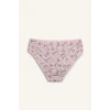 Defacto G8518A8PN190 Pembe %100 Pamuklu Unıcorn Baskılı Penye 3lü Slip Külot Kız Çocuk