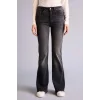 Defacto G8879AXNM40 Siyah Mıa Flare Fıt Yüksek Bel Jean Pantolon