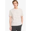 Defacto F9673AXGR67 Gri REGULAR FIT %100 Pamuk Çizgili Tişört