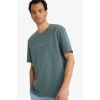 Defacto F8093AXGN829 Yeşil REGULAR FIT Baskılı Tişört