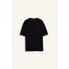 Defacto X3926AZBK81 Siyah Nefes Alabilen Oversize Tişört