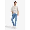 Defacto B4844AXGR368 Gri LOOSE FIT Nefes Alabilen Kumaş Tişört