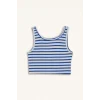 Defacto Z7814A6BE124 Mavi Bisiklet Yaka Çizgili Atlet Kız Çocuk