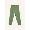 Defacto Z8779A6GN425 Yeşil Beli Lastikli Cepli Jogger Eşofman Altı Kız Çocuk