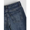 LCW Jeans İndigo Baggy Fit Kadın Jean Pantolon