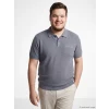 LCWAIKIKI Classic Gri Polo Yaka Erkek Tişört