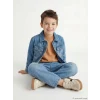 LCW Kids İndigo Erkek Çocuk Jean Ceket
