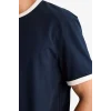 Defacto F8158AXNV64 Lacivert %100 Pamuk Tişört